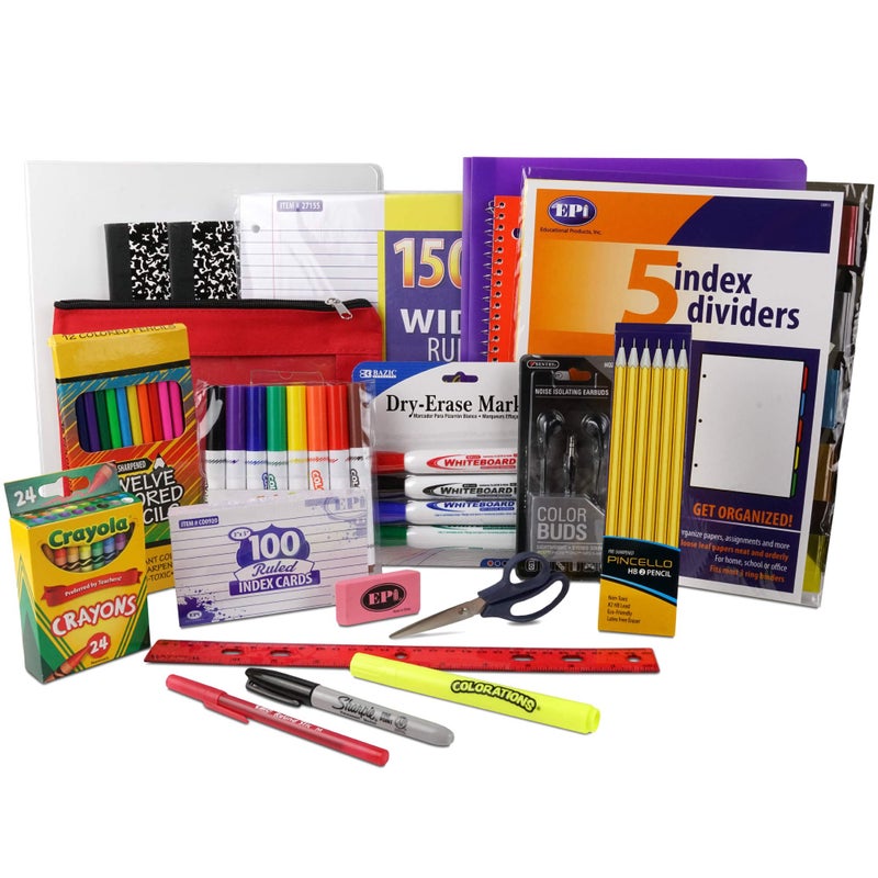 EPI Essential School Supply Kit for Fourth and Fifth Grade Students - Image 1